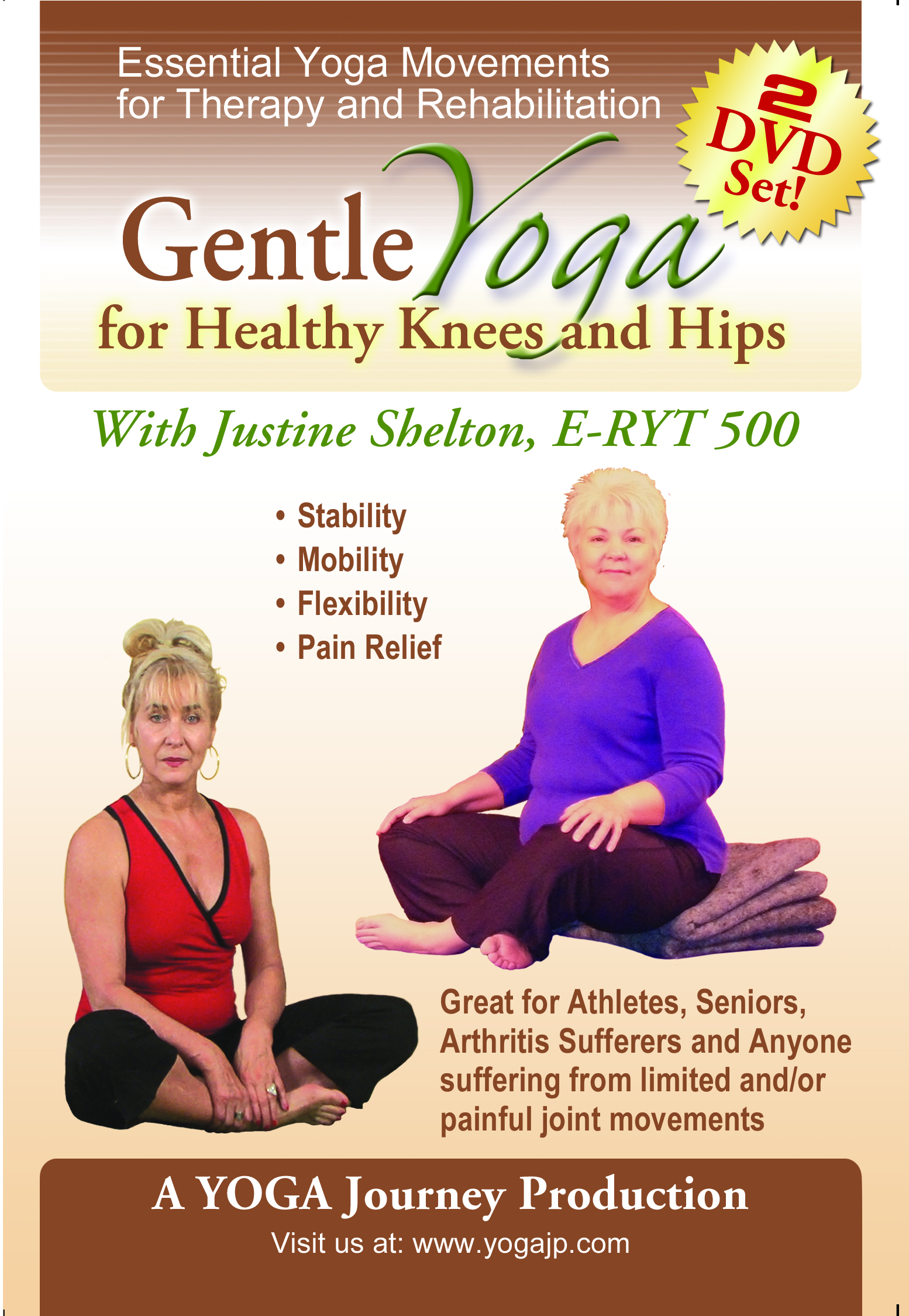 DVD: Gentle Yoga for Healthy Knees and Hips